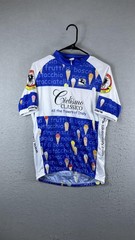 Giordana Ciclismo Classico Cycling Jersey Mens Large Ice Cream Italy Full Zip