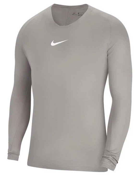 NWT Nike Dri-FIT Park First Layer Grey Soccer Shirt Men's Size Medium AV2609-057 gallery