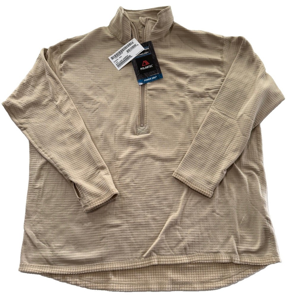 Polartec Power Dry Gen III Cold Weather Base Layer Shirt Mens XL New NWT
