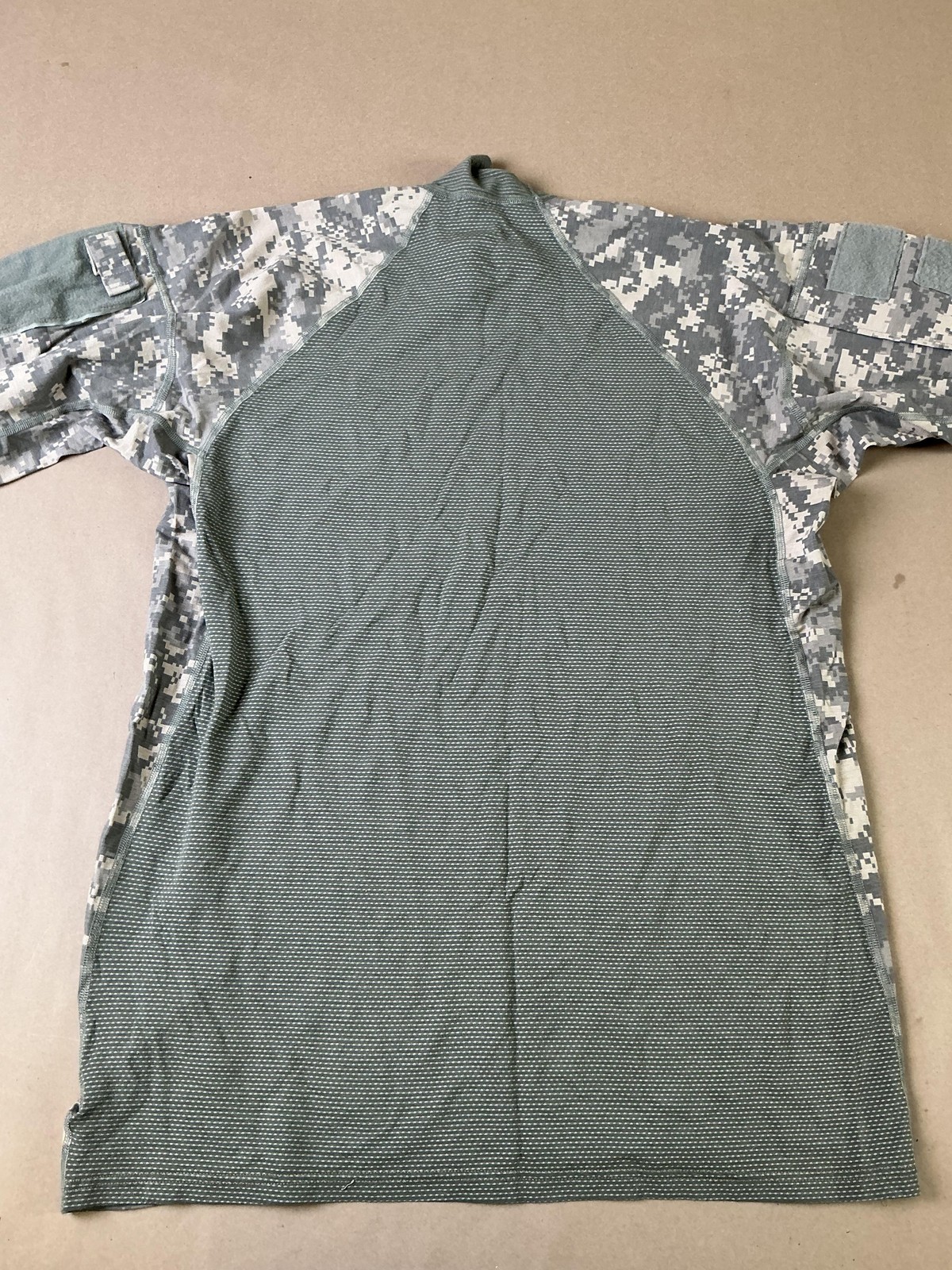 Massif Advanced Combat Shirt Mens 2XL Green ACU Camo FR Long Sleeve Mock Neck gallery