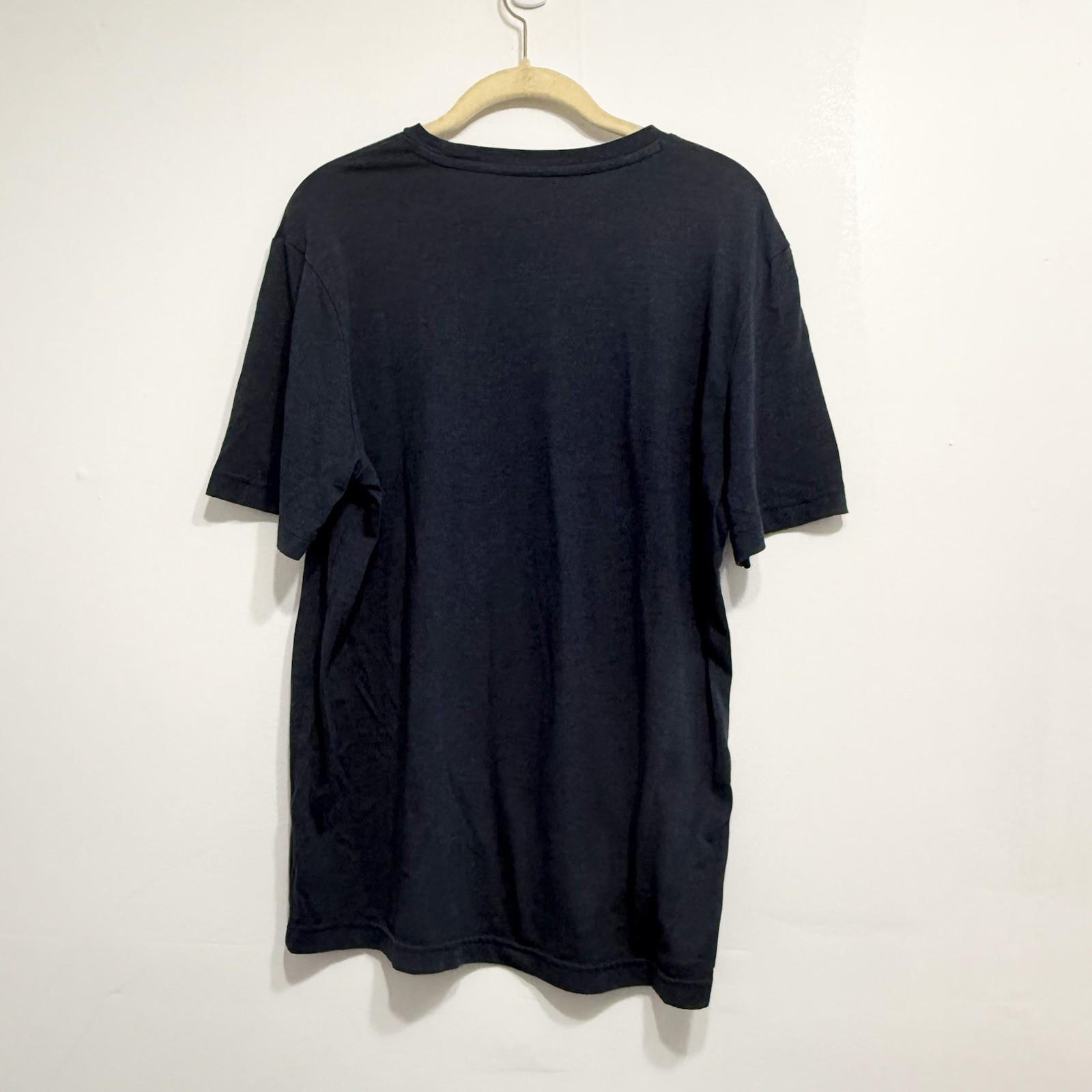 ATHLETIC WORKS DriWorks Blue Short Sleeve Athletic T Shirt Mens M 38-40 gallery