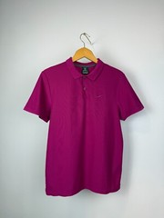 Nike Court Dry Fit Polo T-Shirt Magenta Men’s M Size