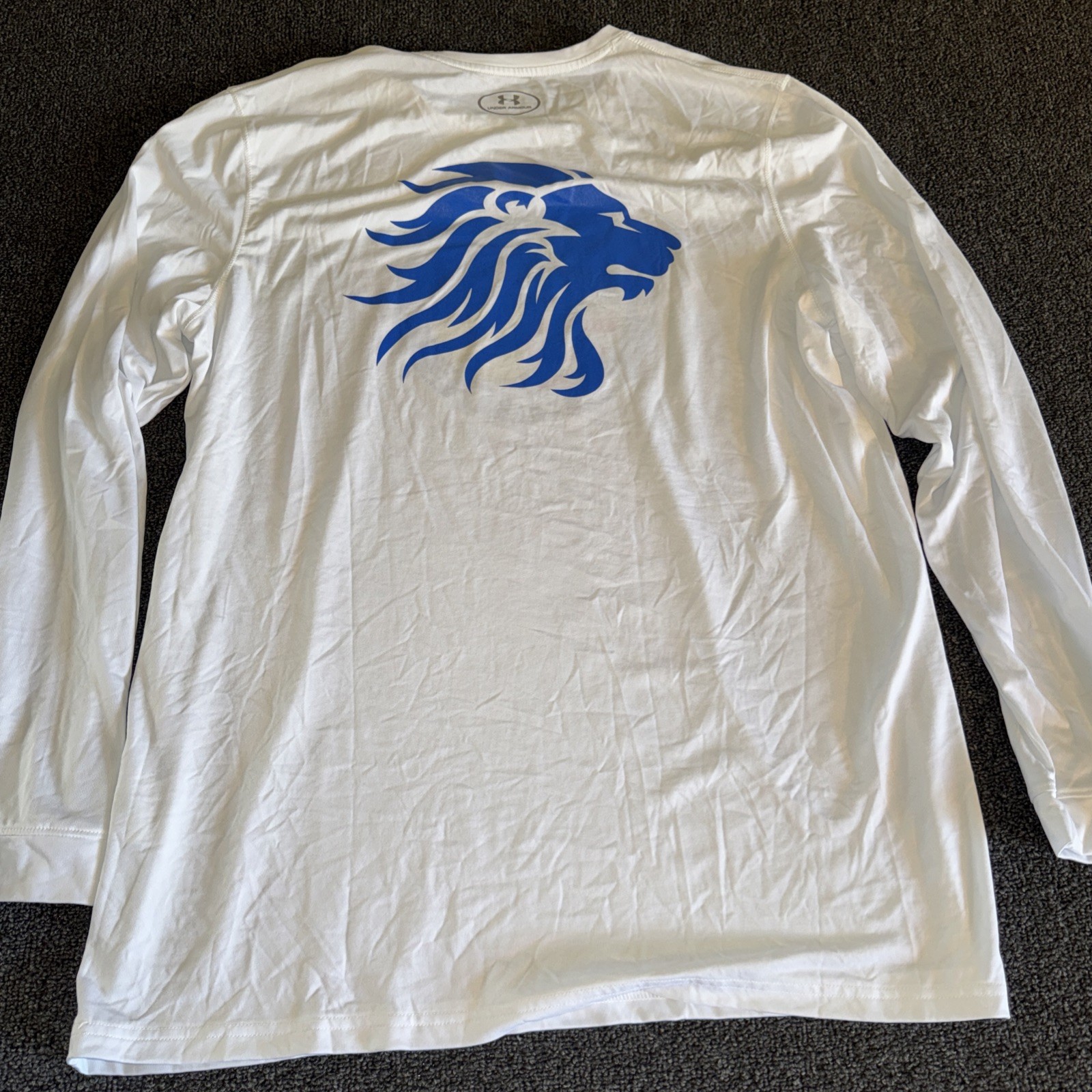 Under Armour Men's Medium Stand With Ukraine Long Sleeve Locker Tee Loose Fit gallery