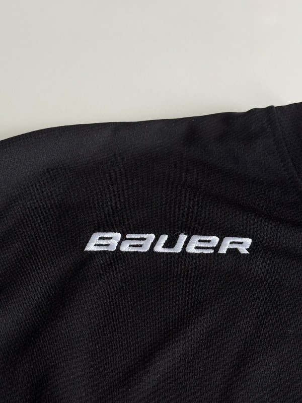 Bauer Team Pro Ambitions Hockey Boston Bruins Long Sleeve Jersey - Black Large gallery
