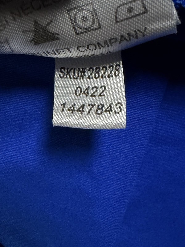 Footjoy Performance 1/4 Zip Pullover Mens XL Blue Full Zip Stretch Athletic Golf gallery
