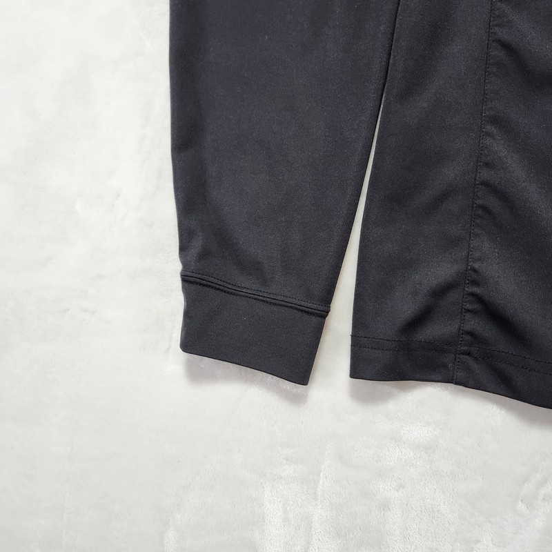 Vintage Lacoste Sport Quarter Zip Pullover Long Sleeve Black Men's Size 6 gallery