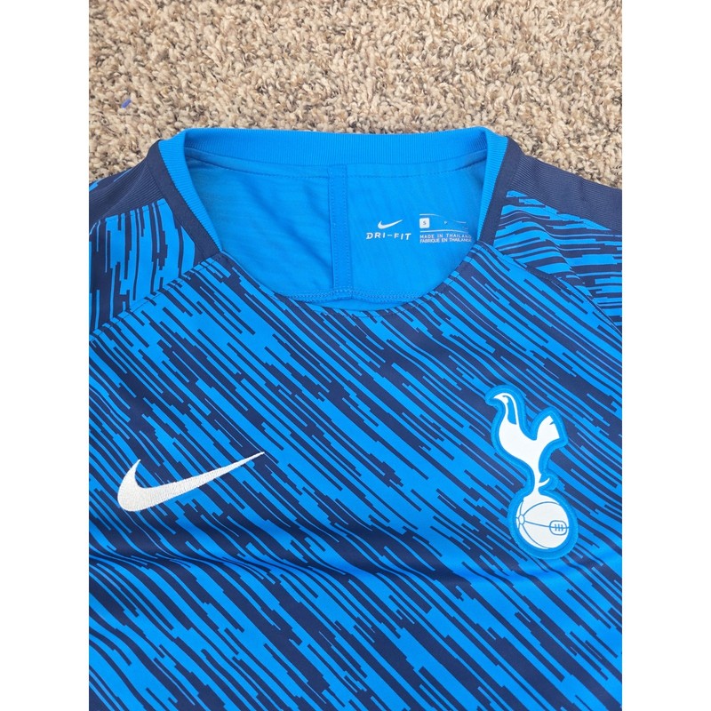 Nike Tottenham Spurs Training Jersey Blue 2018-19 Size S Authentic Dri-Fit gallery
