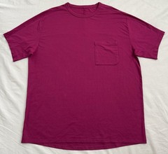 Lululemon Men’s Fundamental Pocket Short Sleeve Tee Magenta Size Large