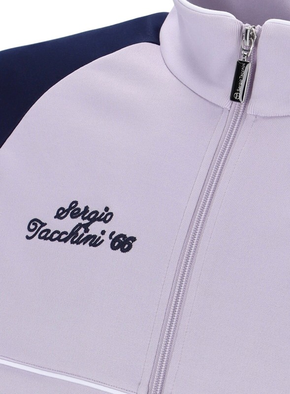 Sergio Tacchini - Anderlecht - Orion Davis Tennis Track Top - McEnroe - Lilac gallery