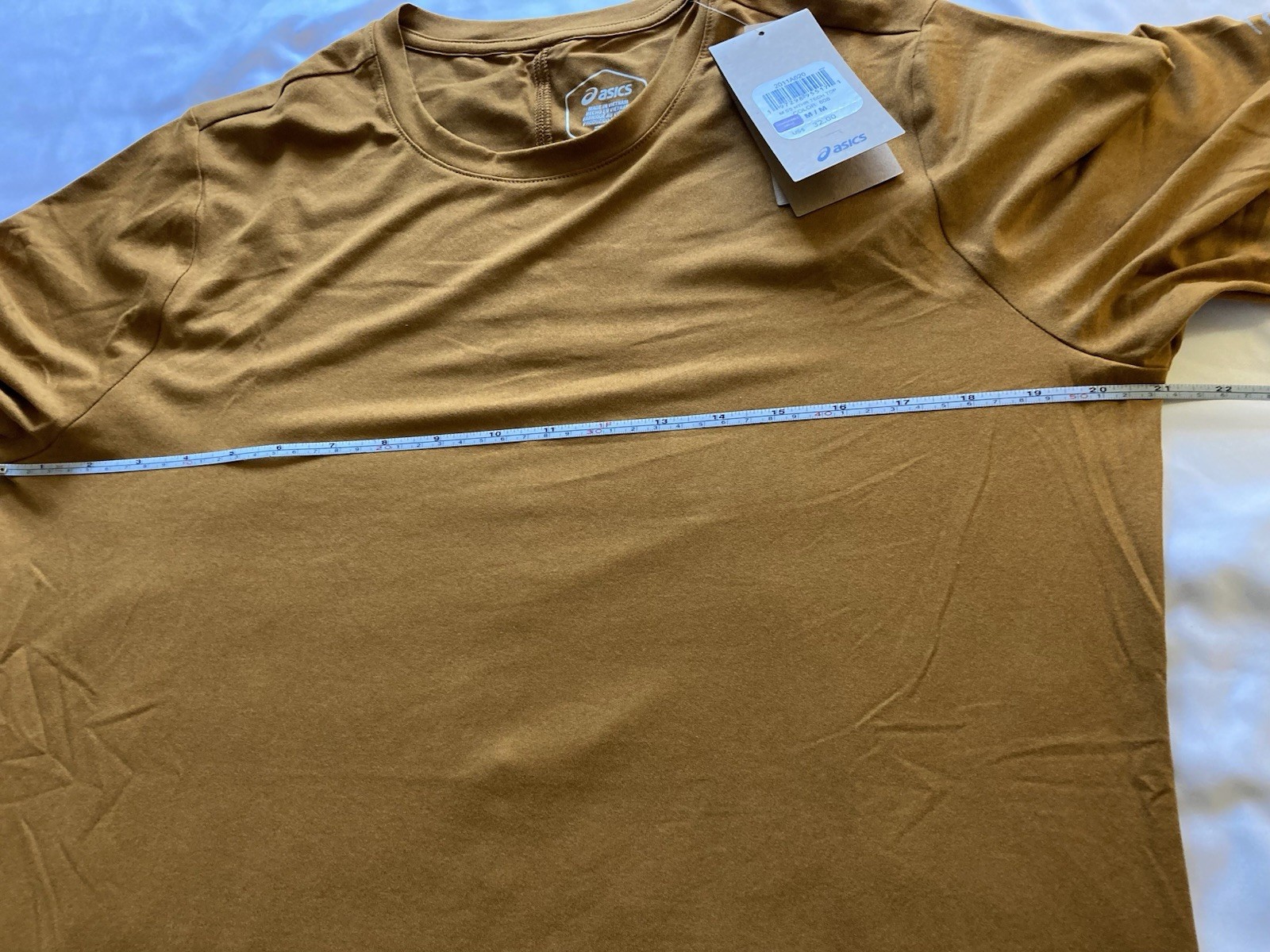 ASICS Men's Short Sleeve HTHR TECH TOP Running Apparel, M, Autumnal gallery