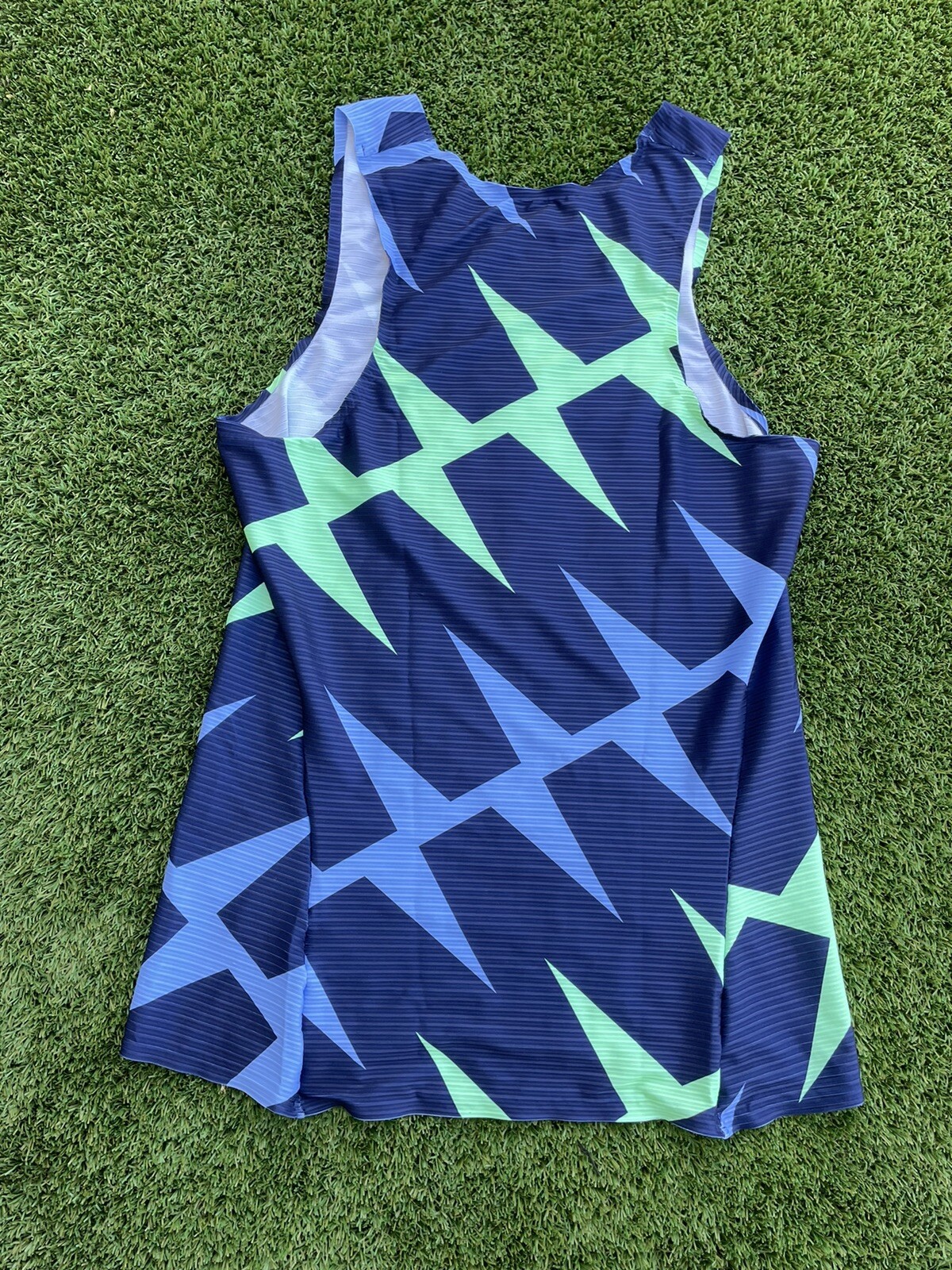 New Nike Elite Pro Singlet Men’s SZ XXL Track & Field CI0799-XXX Blue And Green gallery