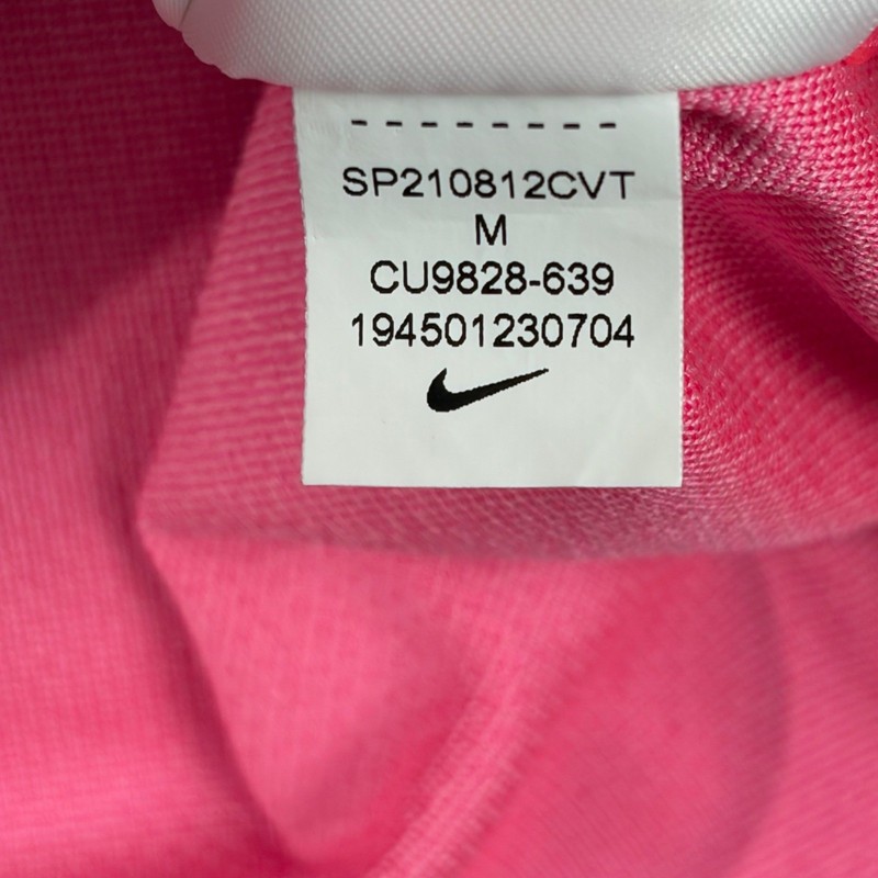 Nike Golf Dri-FIT 1/4 Zip Pullover Pink Mens Medium CU9828-639 Long Sleeve Top gallery