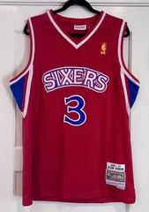 MITCHELL & NESS NBA AUTHENTIC JERSEY PHILADELPHIA 76ERS 96 ALLEN IVERSON