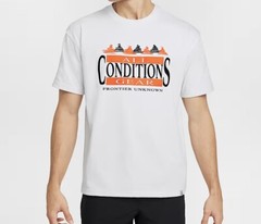 Nike Men’s Sz S-TALL ACG NRG DF T-Shirt Frontier White Orange FZ6702-121