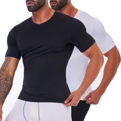Camiseta Secado Rápido De Corta Para Hombre Gimnasio Ropa Deportiva Correr Vest