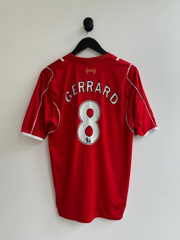 Liverpool Home Jersey Kit Tee Warrior 2014 2015 #8 Gerrard Size M gallery