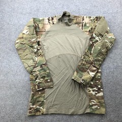 US Army Combat Shirt Mens Large Multicam Camo Tactical Military Elbow Pad