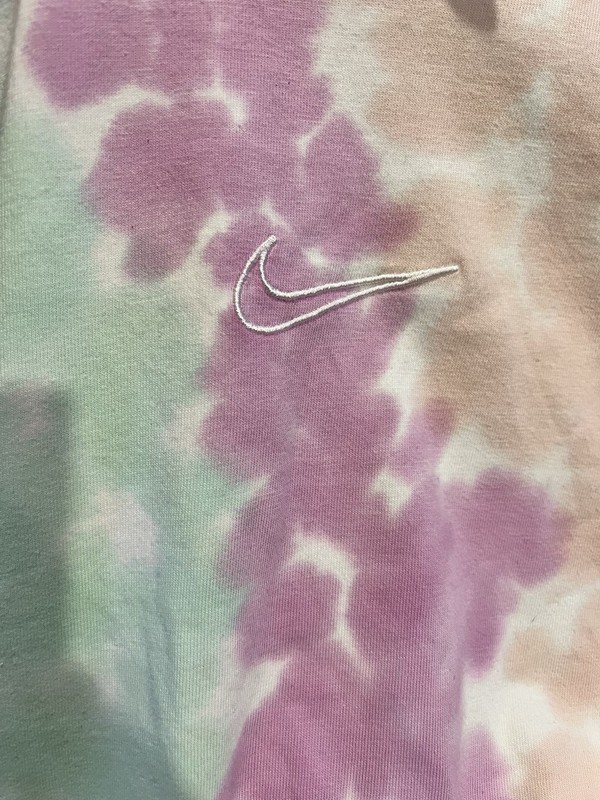 Nike Sportswear Tie Dye T-Shirt DB6149-100 Men’s Medium Pastel Multi Color Tee gallery