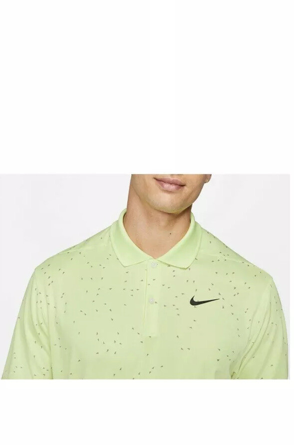 NWT Nike Golf Dri-FIT Victory Printed Polo Volt CU9841-736 Men's Size XL gallery