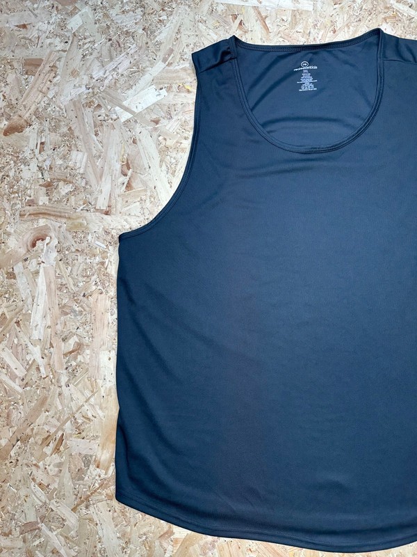 Realessentials Mens Black Sleeveless Activewear Sz 3XL gallery