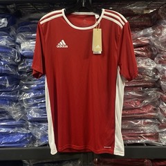 Vintage 2010’s Aeroready Adidas Entrada 18 Jersey Red/White Crewneck Medium NWT