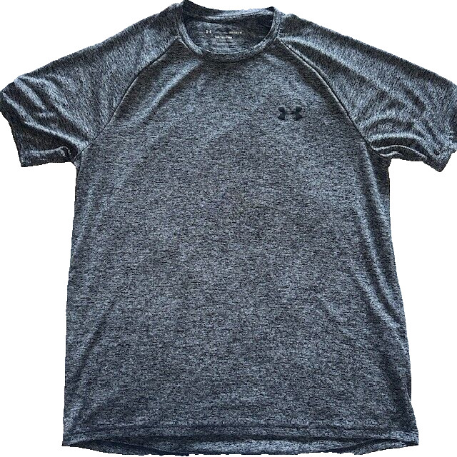 Under Armour Sports Tee Mens Medium Gray Athletic