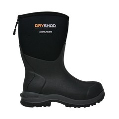 Dryshod Men’s Legend MXT Rubber Boots | Waterproof | Mid-Height | 11, Black