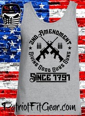Tank Top,2nd Amendment Giving Good Guys Guns Since 1791,Molon Labe,Gun Rights,2A