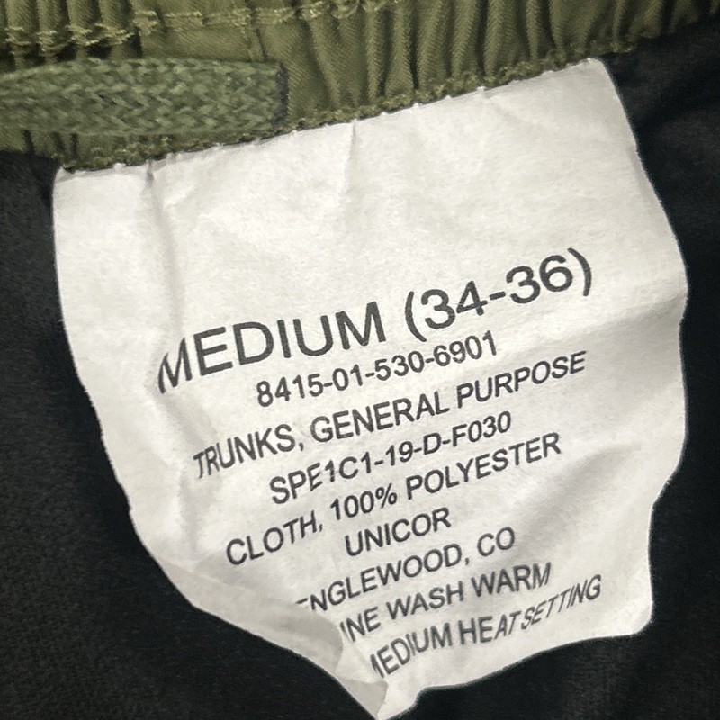 USMC Marine Corps Olive Green PT Running Track Shorts Size Medium 34-36 gallery