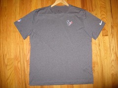 Houston Texans NFL Nike Men’s XL X LARGE Short Sleeve OnField Football Tee Shirt