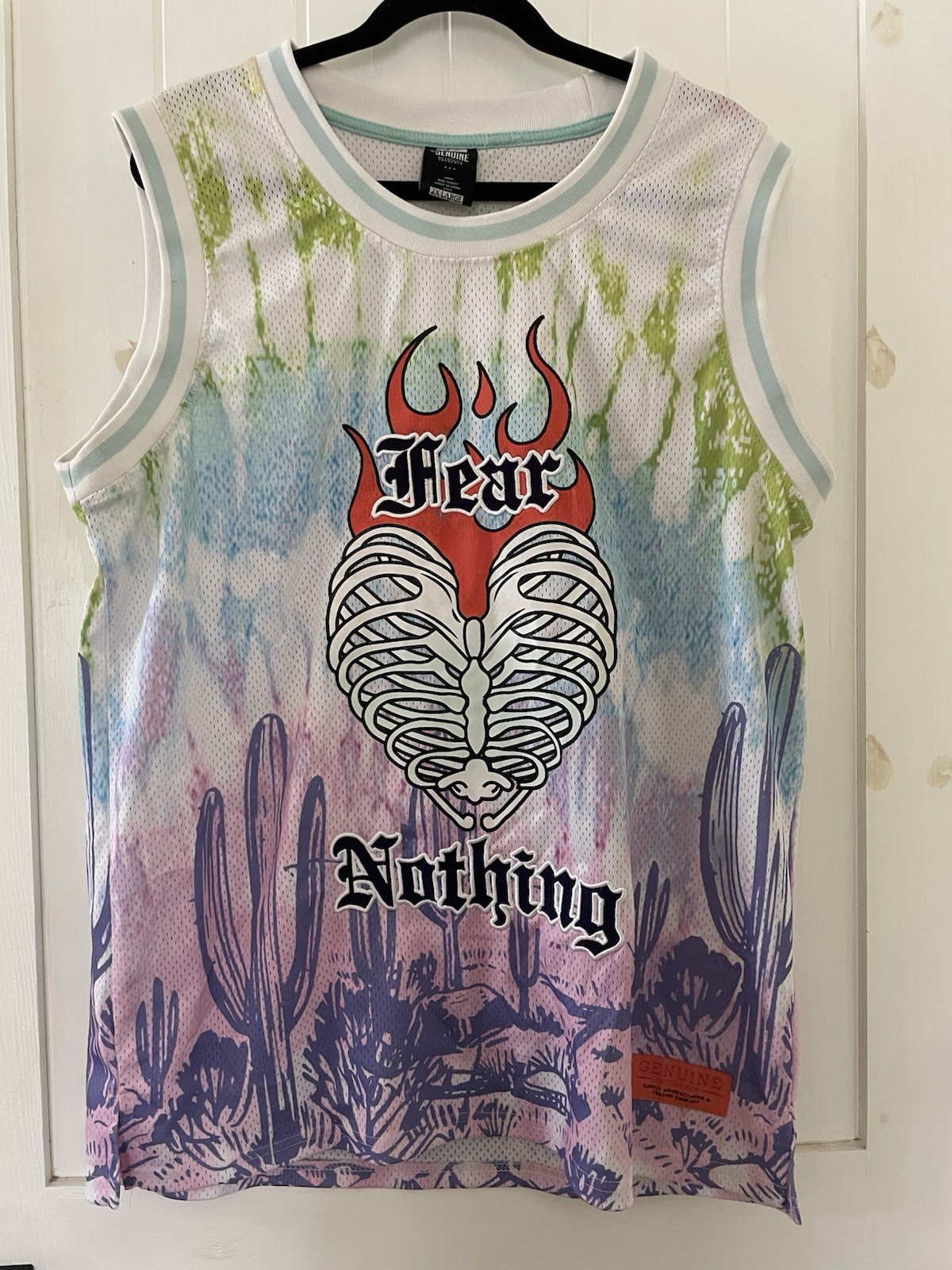Fear Nothing Mens Basketball Jersey Plus Size 2XL gallery