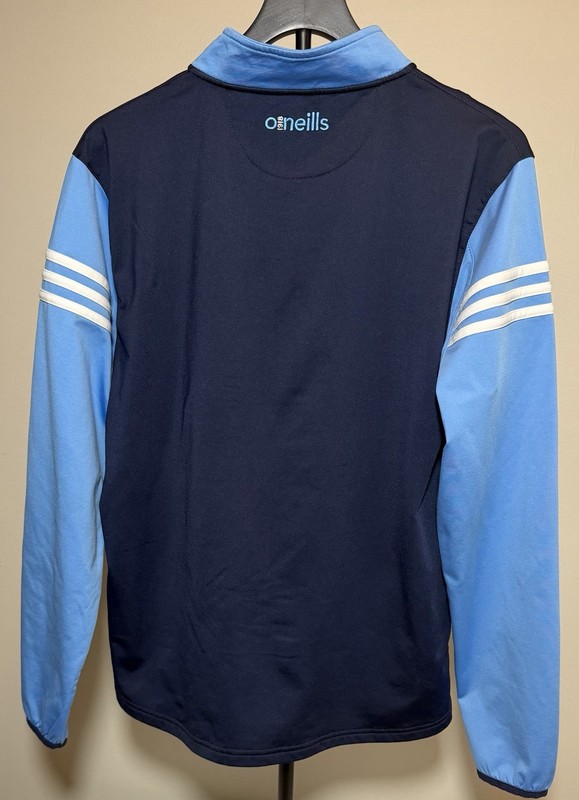 O'Neills Men's M Navy/Blue Colorblock 1/4 Zip Mock Neck AIG Training Top gallery