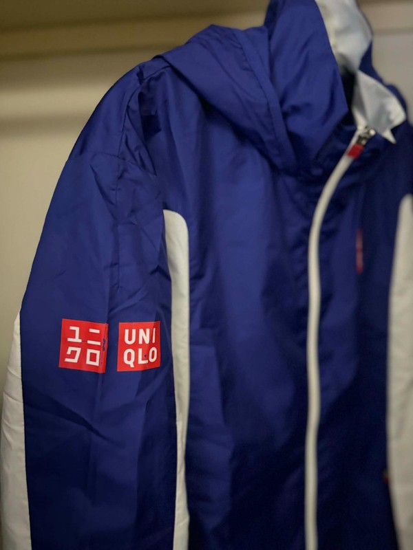 RARE UNIQLO DJOKOVIC TENNIS SIZE XL JAPAN(US L) JACKET FEDERER NISHIKORI VINTAGE gallery