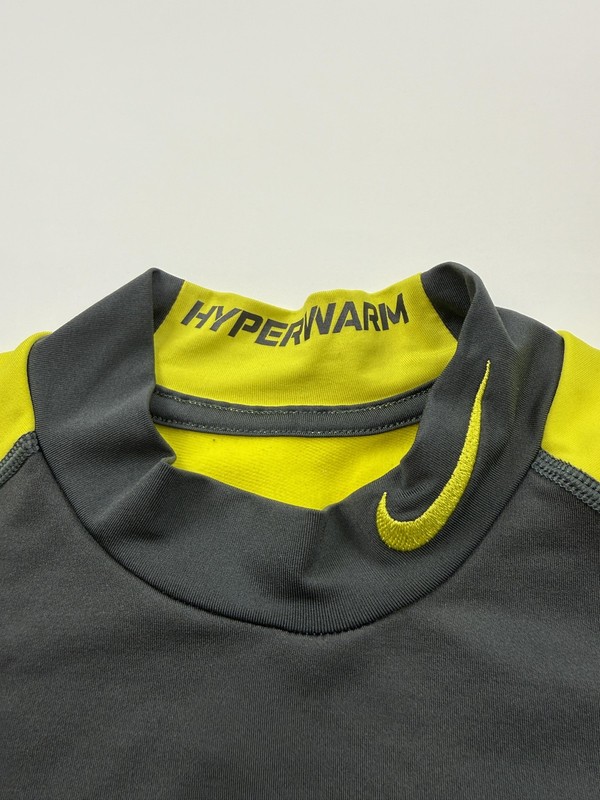 Nike Pro Combat Shirt Mens Small Gray Hyperwarm Dri-FIT Fitted Thermal Top gallery