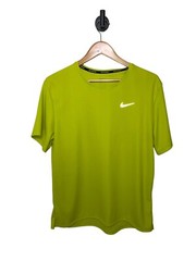 Men’s Nike Dri-Fit DV9815 Mesh Training Shirt Green Medium
