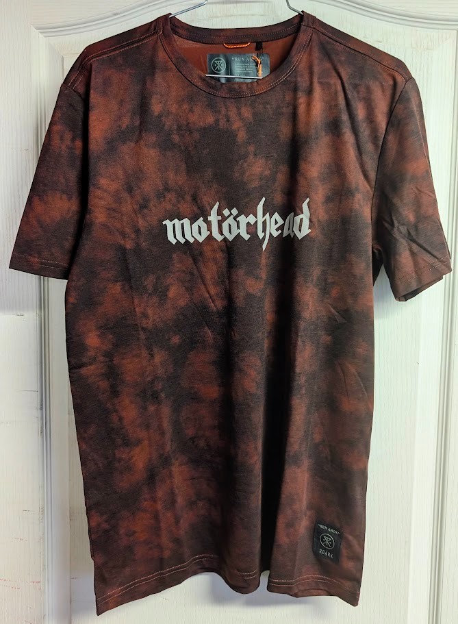 ROARK Run Amok x Motorhead run/performance Mathis shirt MEDIUM - BRAND NEW!