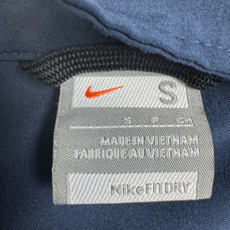 VTG Livestrong Nike Fit Dry Men's 1/4 Zip Performance Pullover Blue • Small gallery