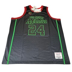 Headgear Classics Grinch Mamba #24 Basketball Jersey Mens 5XL Black NWT