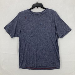 Rhone Reign Tee Shirt Mens Large Blue Athletic Performance Lightweight Outdoors
