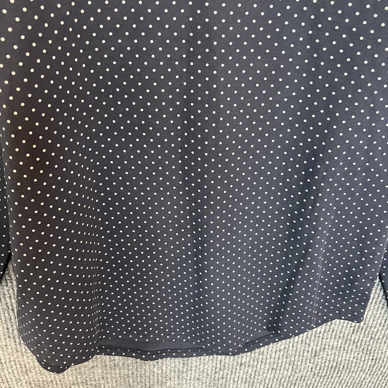 Bylt Basics Drop Cut Long Sleeve Top Mens XL Lux Dotted Performance Minimalist gallery