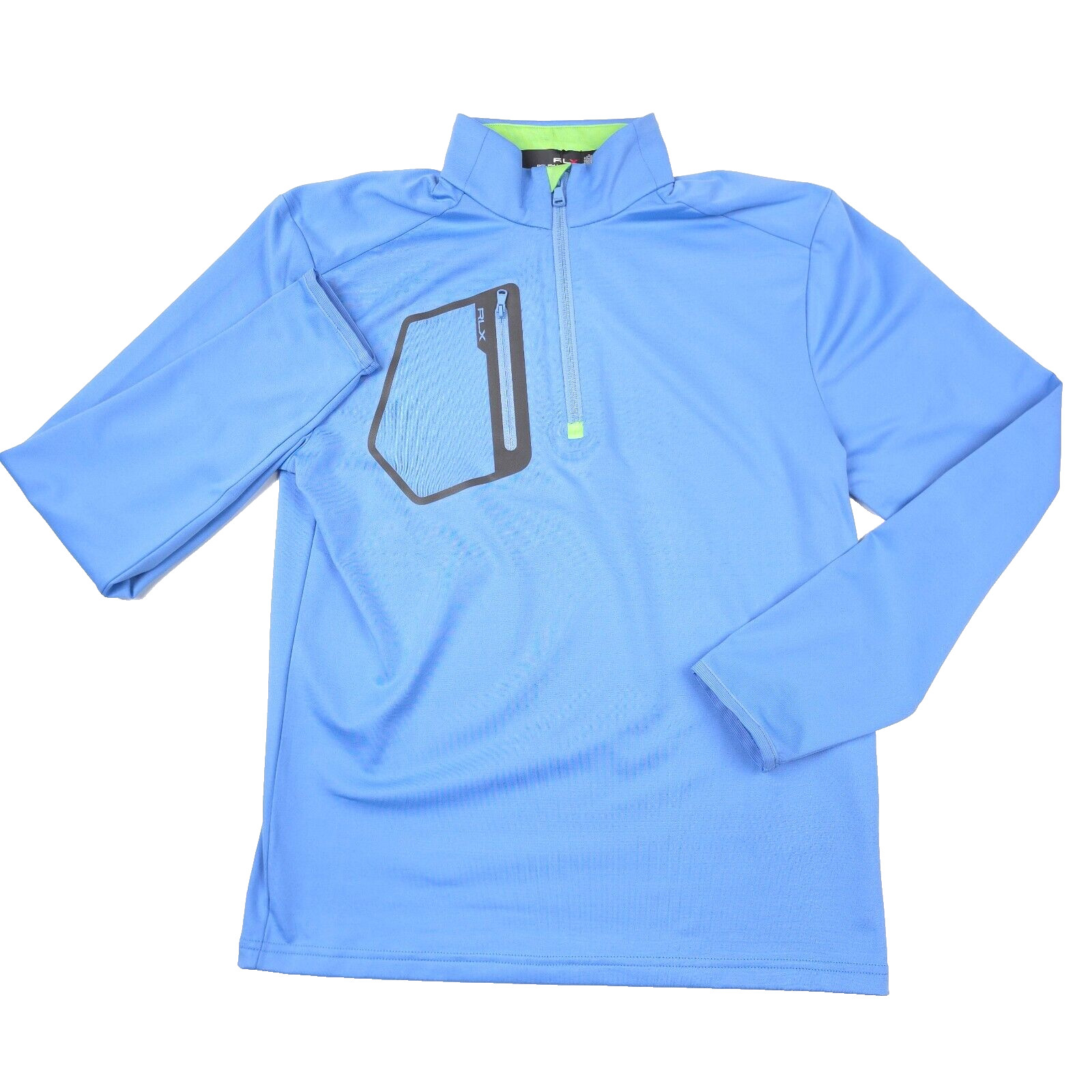 RLX Ralph Lauren Luxury Jersey Half Zip Pullover Golf Sweatshirt Mens Medium gallery