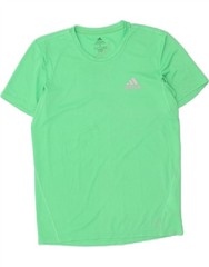 ADIDAS Mens Prime Blue T-Shirt Top Small Green Polyester AW14