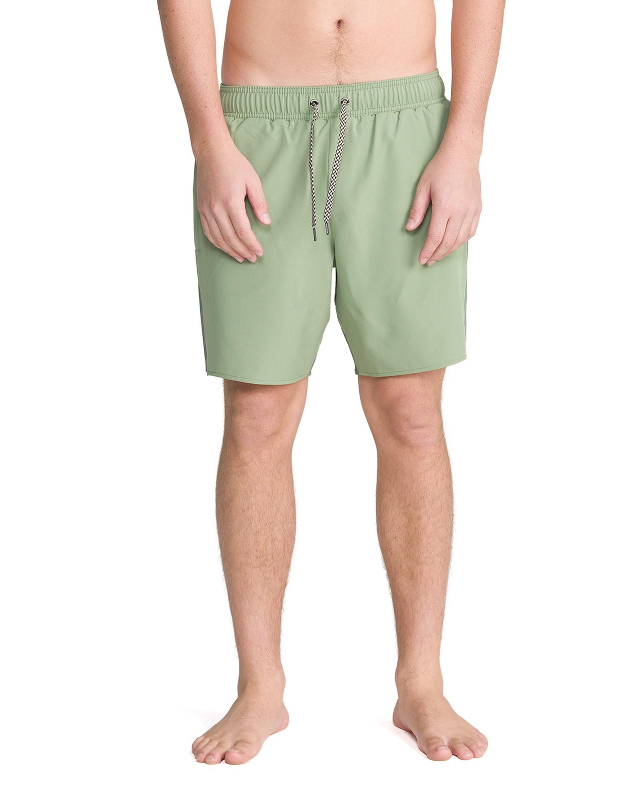 Men's Hybrid Shorts – Compression Liner, Elastic Waist Volley Board Shorts, U... gallery