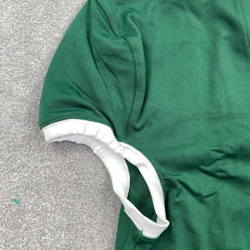 Nike Football Practice Jersey Mens XL Green White Swoosh Training Top gallery
