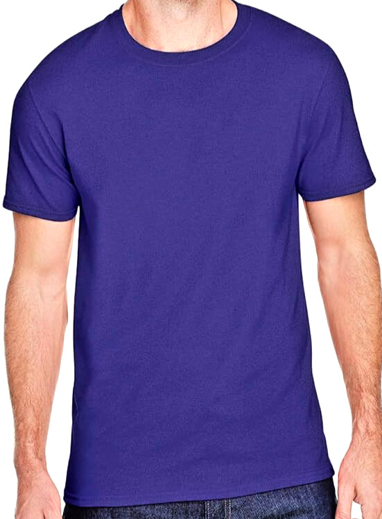 Jerzees 560MR Adult Premium Blend Ring-Spun T-Shirt - XXL Deep Purple gallery