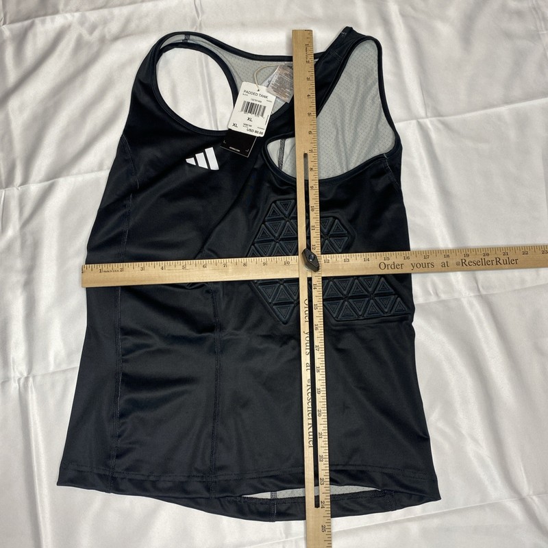 adidas padded tank top xl mens black Basketball IM3592 132767468 Aeroready gallery