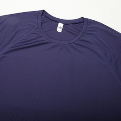 Alo Yoga Shirt Mens 2XL Purple Performance Short Sleeve Crewneck Athletic Raglan