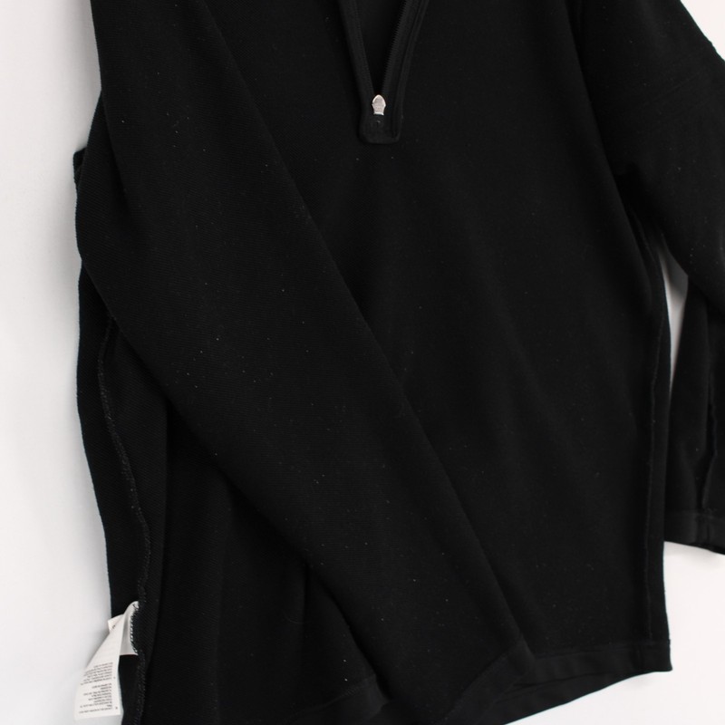 Adidas Whistling Straits Pullover Mens M Black Quarter Zip Golf Long Sleeve gallery