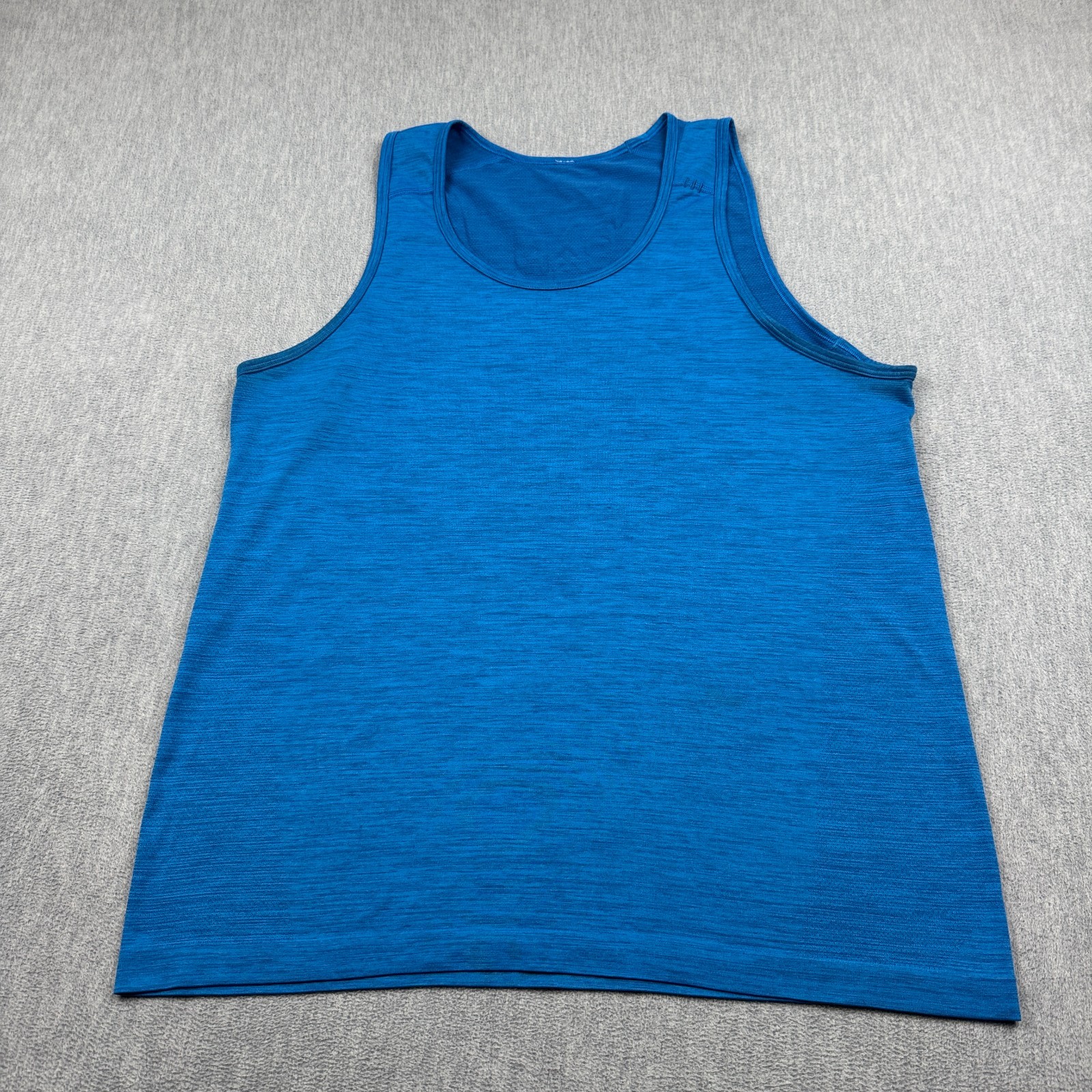 Lululemon Shirt Mens Large Blue Barrys Performance Tank Top Athletic Training gallery