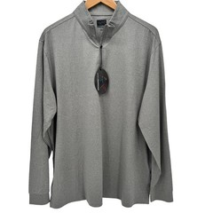 Greg Norman 1/4 Zip Play Dry Pullover Mens XL PROTECTIVE SECURITIES Logo NEW